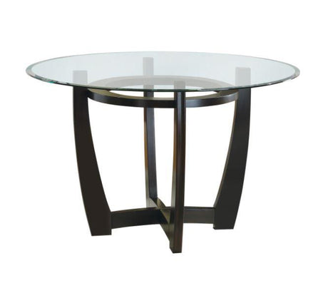 Coaster Furniture - Bloomfield Cappuccino Round Table - 101490-Cb48Rd