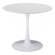 Opus Table Round Pedestal Base Modern Multi-Use Design | Zuo Modern