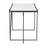 Zuo Winslett Desk White & Matte Black