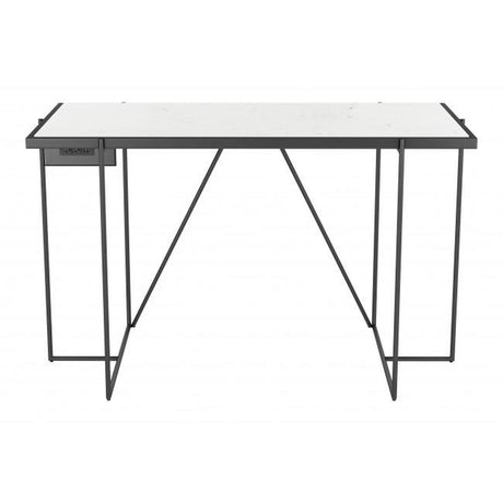 Zuo Winslett Desk White & Matte Black