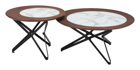 Zuo Anderson Coffee Table Set Multicolor