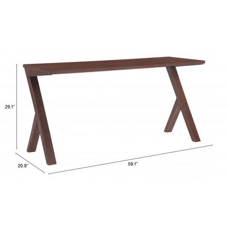 Zuo Ravenna Desk Walnut