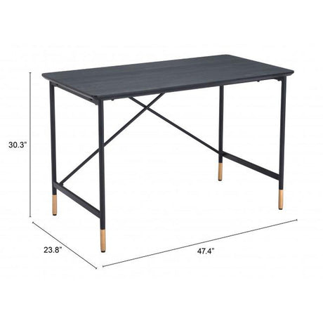 Zuo Tours Desk Black