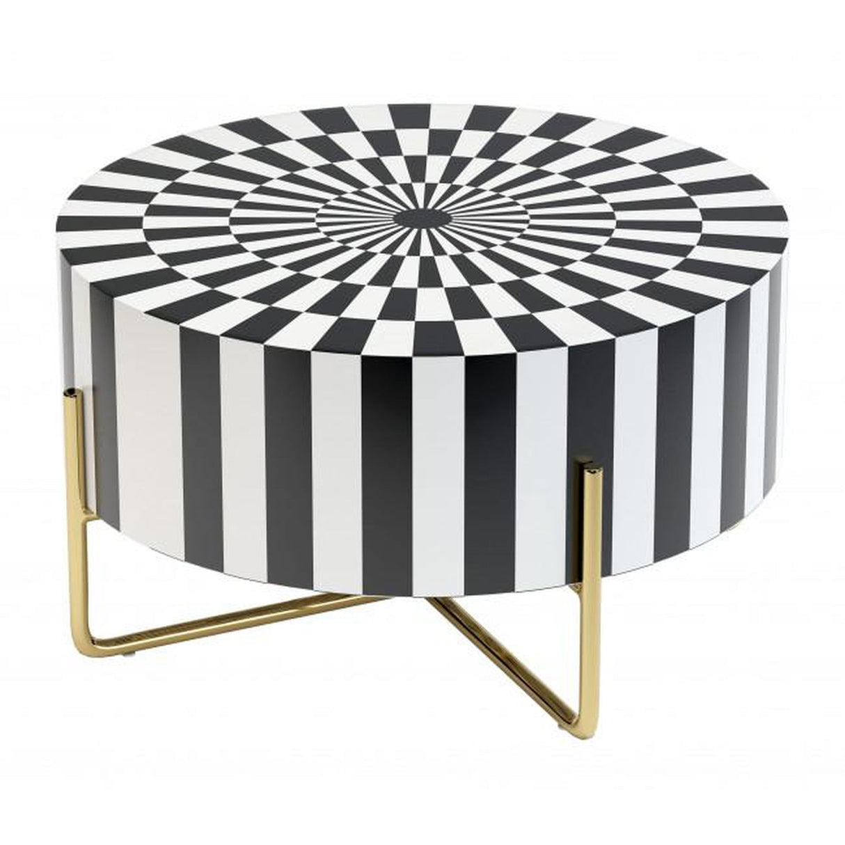 Zuo Thistle Coffee Table Black & White