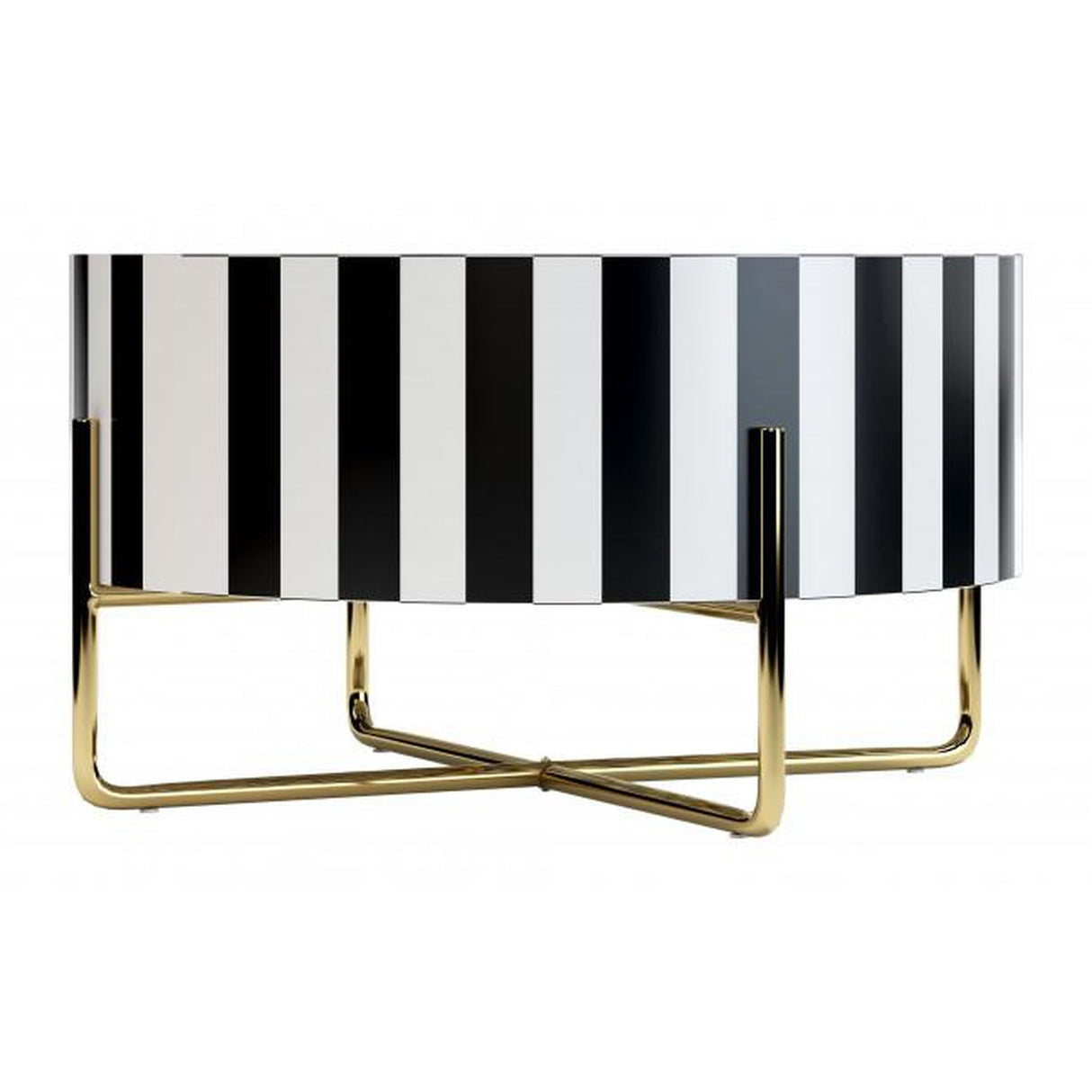 Zuo Thistle Coffee Table Black & White