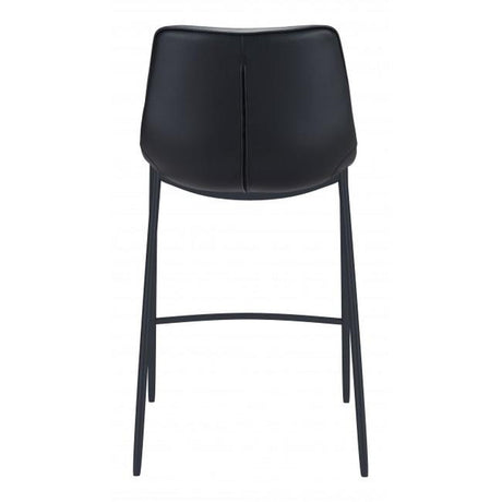 Zuo Magnus Bar Chair Black - Set Of 2