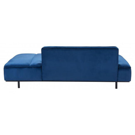Confection Sofa Velvet Upholstery & Black Steel Frame Modern | Zuo Modern