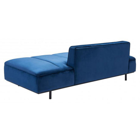 Confection Sofa Velvet Upholstery & Black Steel Frame Modern | Zuo Modern