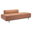 Confection Sofa Velvet Upholstery & Black Steel Frame Modern | Zuo Modern
