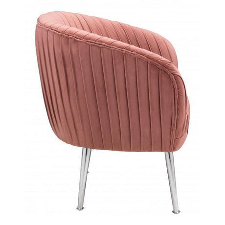 Zuo Betsy Accent Chair Pink