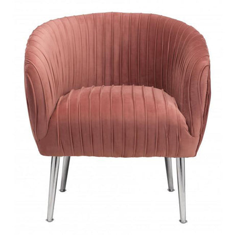 Zuo Betsy Accent Chair Pink