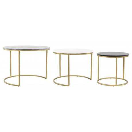 Zuo Franco Nesting Coffee Table Brass