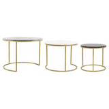 Zuo Franco Nesting Coffee Table Brass