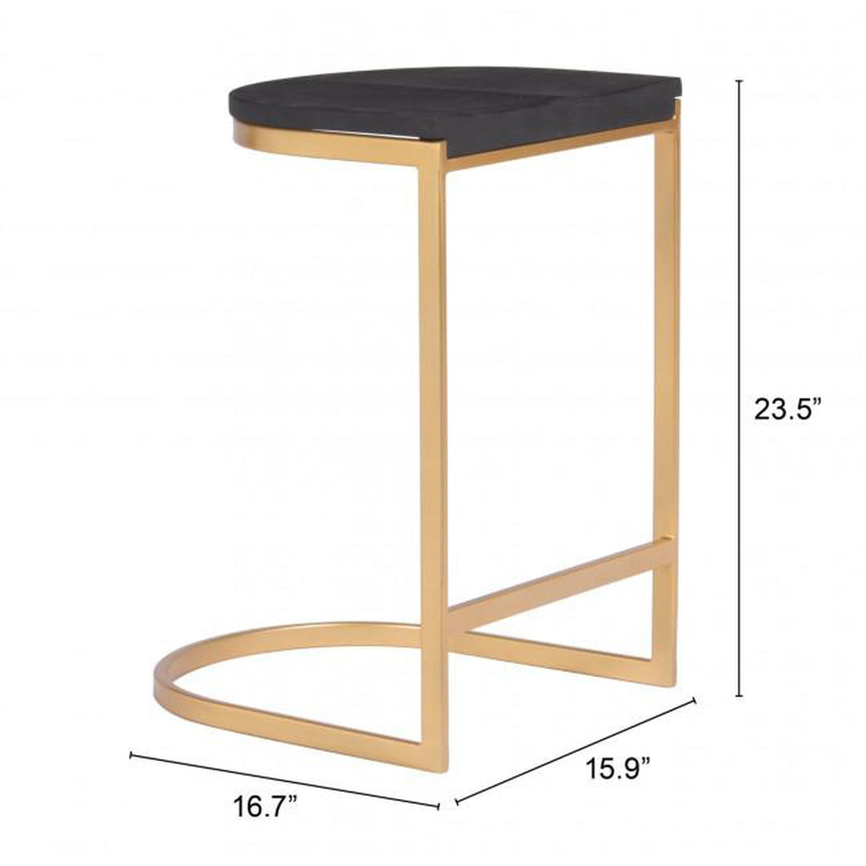 Zuo Louis Counter Stool - Set Of 2