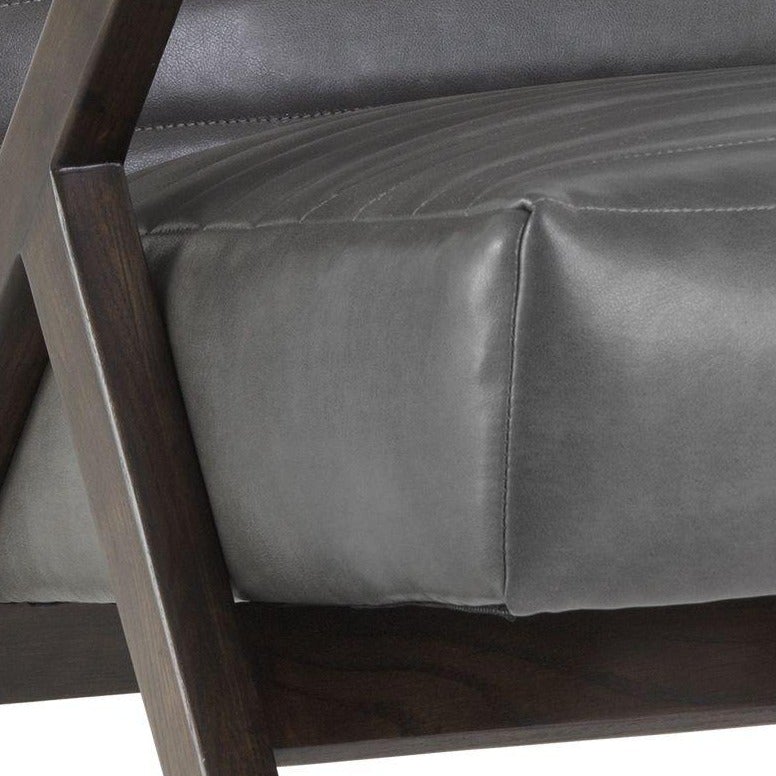 Peyton Lounge Armchair - Cantina Magnetite - Home Elegance USA