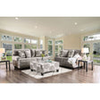 Bonaventura - Sofa & Loveseat - Gray / Pattern