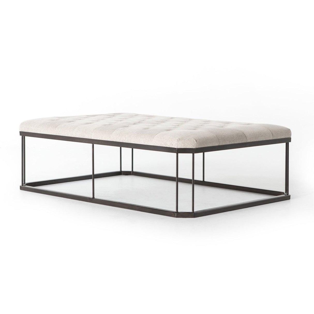 Four Hands Isle Ottoman