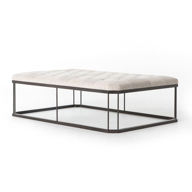 Four Hands Isle Ottoman
