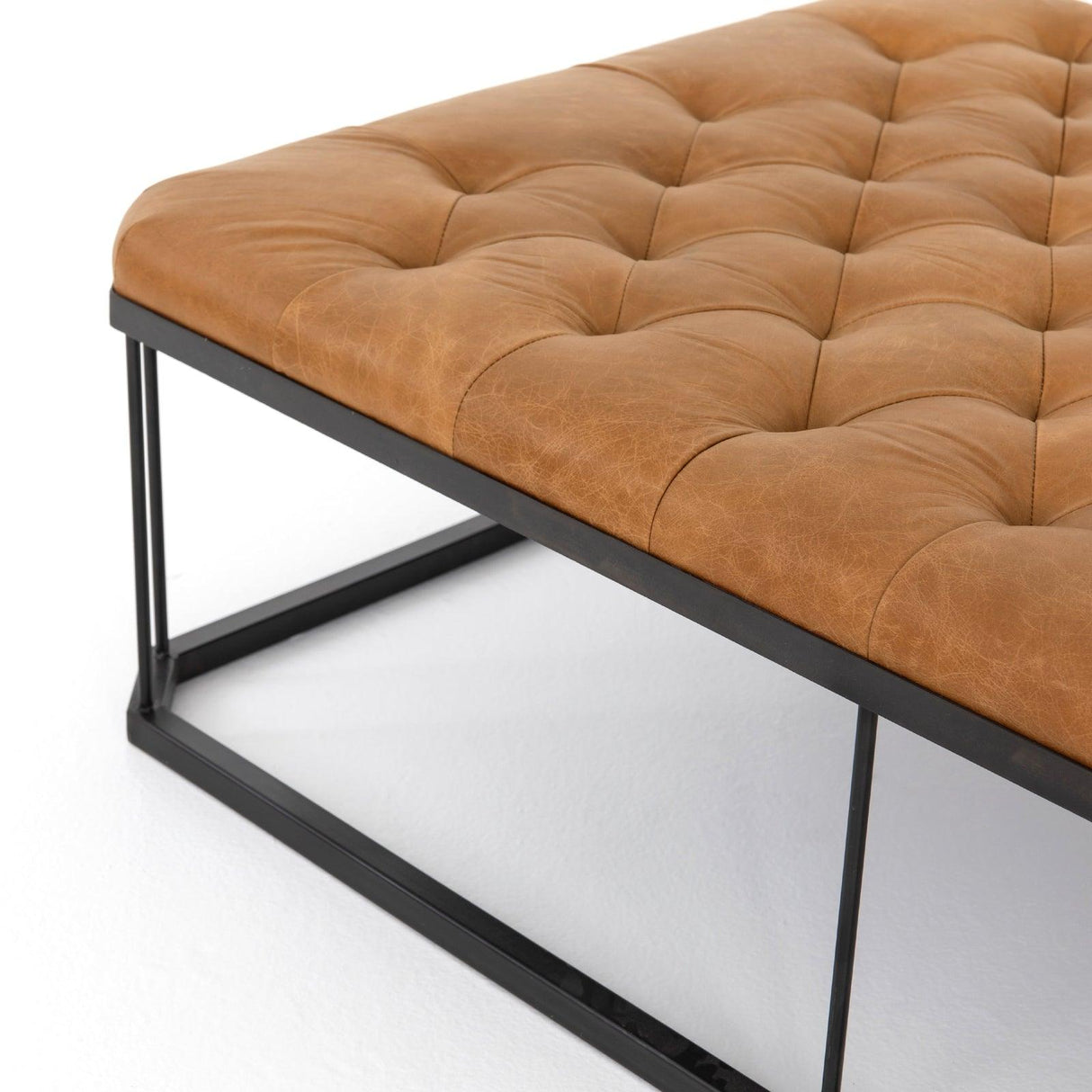 Four Hands Isle Ottoman