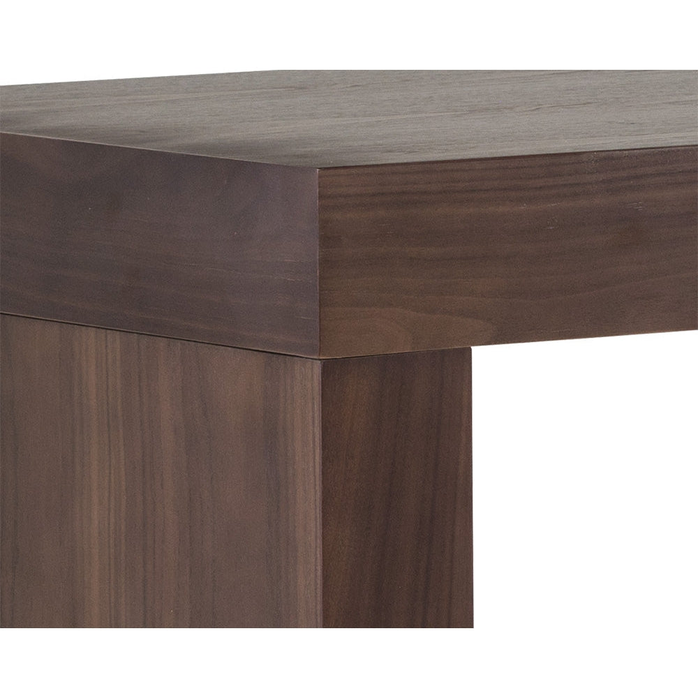 Faro Bar Table - Walnut - Home Elegance USA