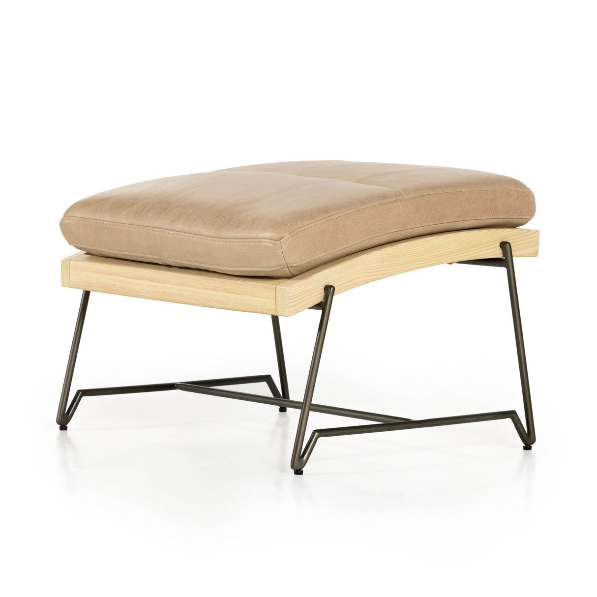 Four Hands Beatrice Ottoman