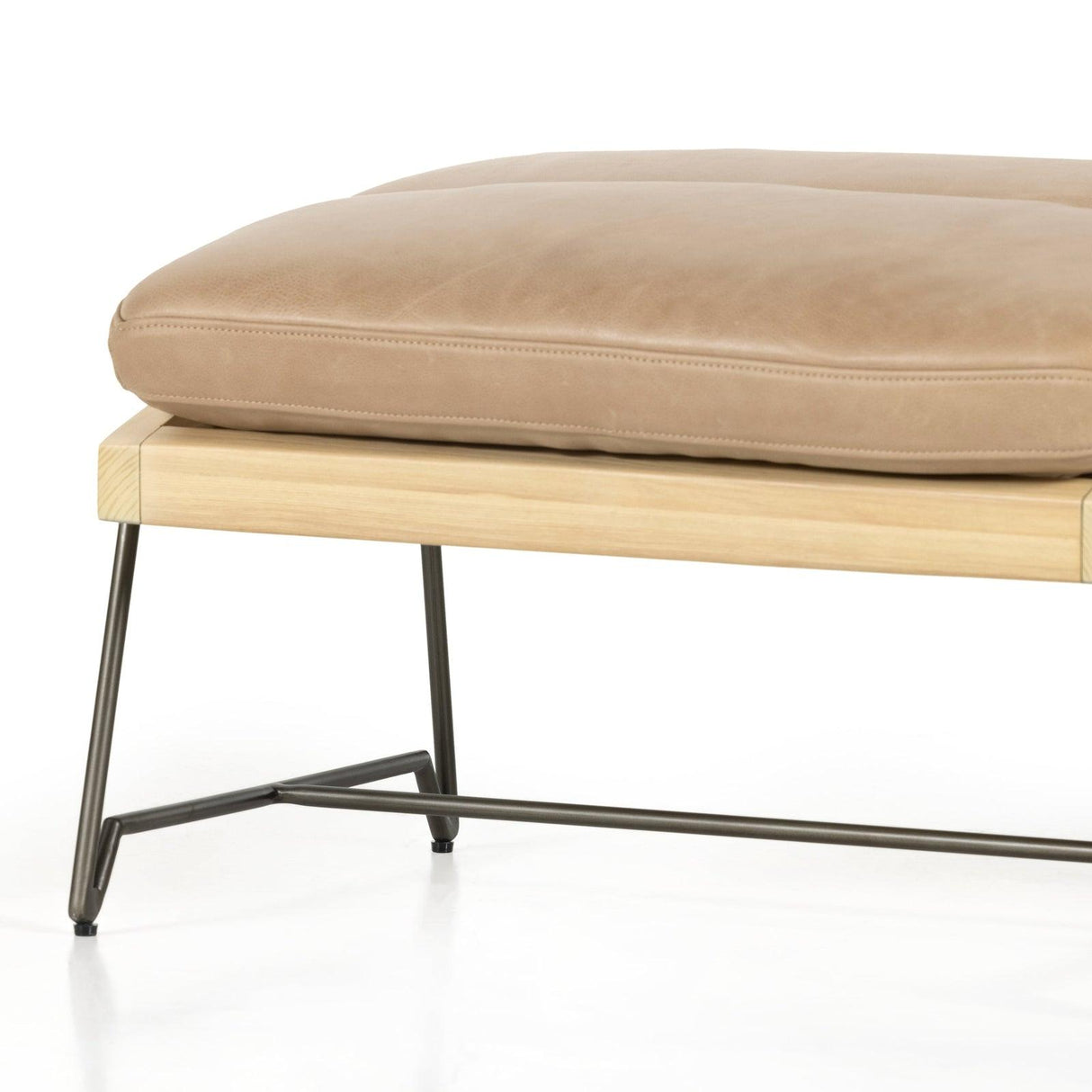 Four Hands Beatrice Ottoman