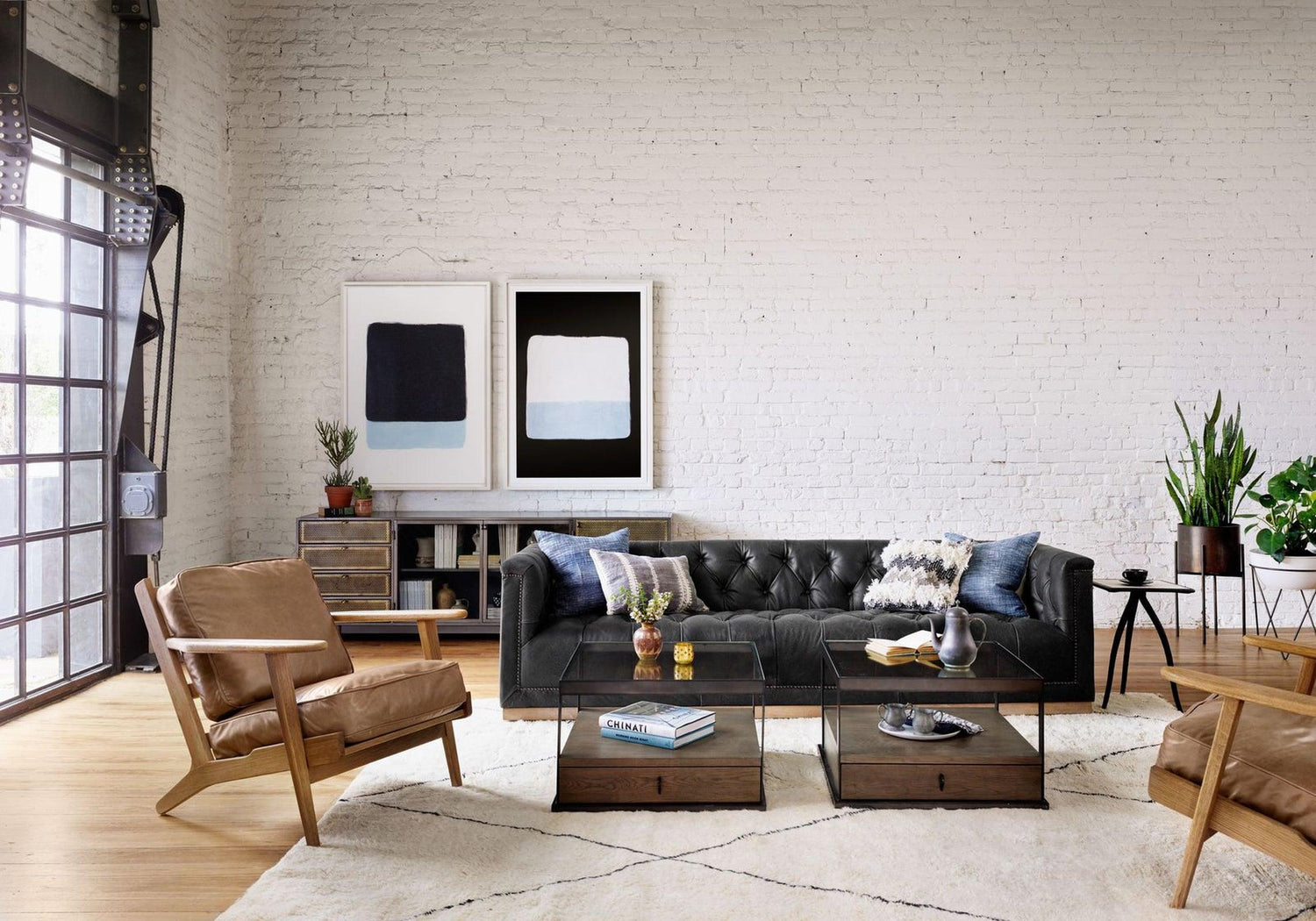 Four Hands Brooks Lounge Chair