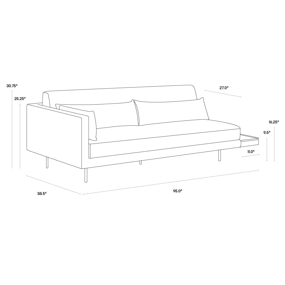 Kalani Sofa - Home Elegance USA