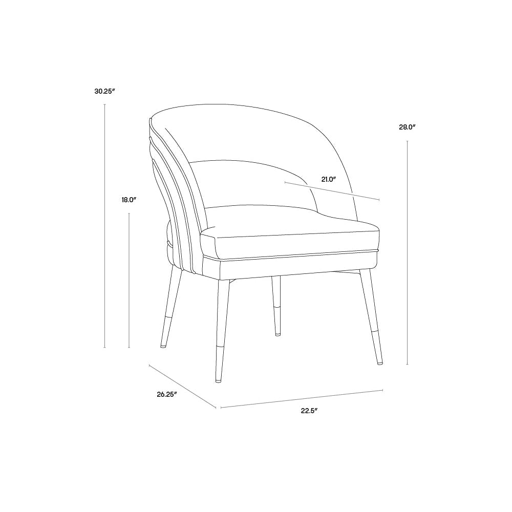 Cassidy Dining Armchair | Sunpan | Home Elegance USA