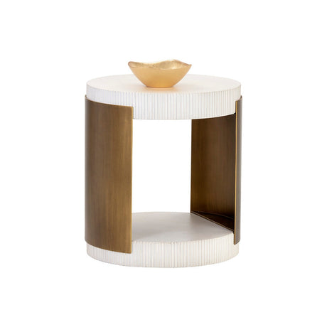 Cavette End Table - Home Elegance USA