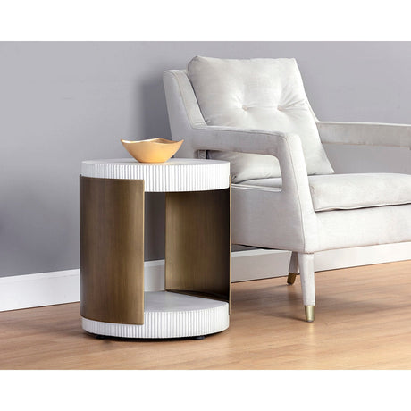 Cavette End Table - Home Elegance USA