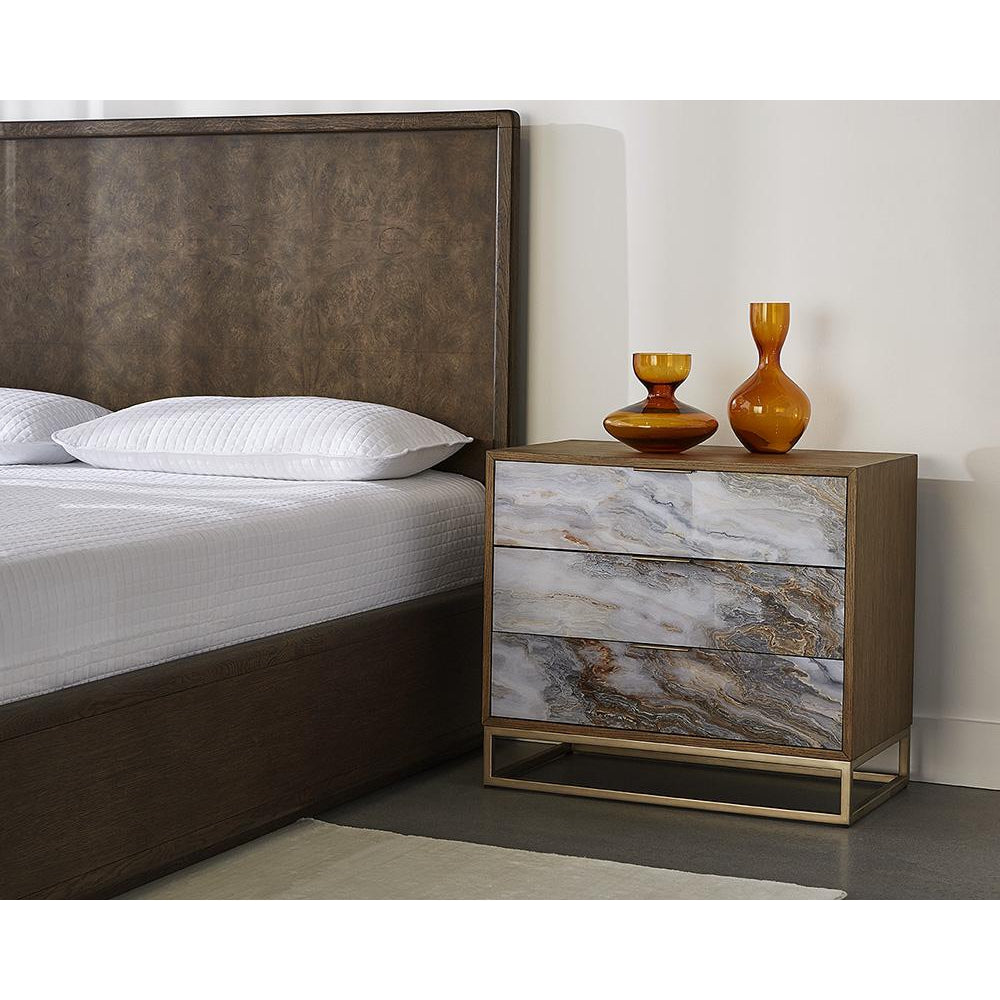 Fuentes Nightstand - Home Elegance USA