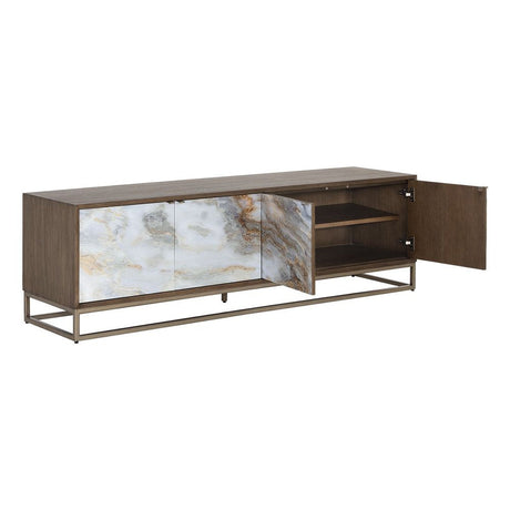 Fuentes Media Stand - Home Elegance USA