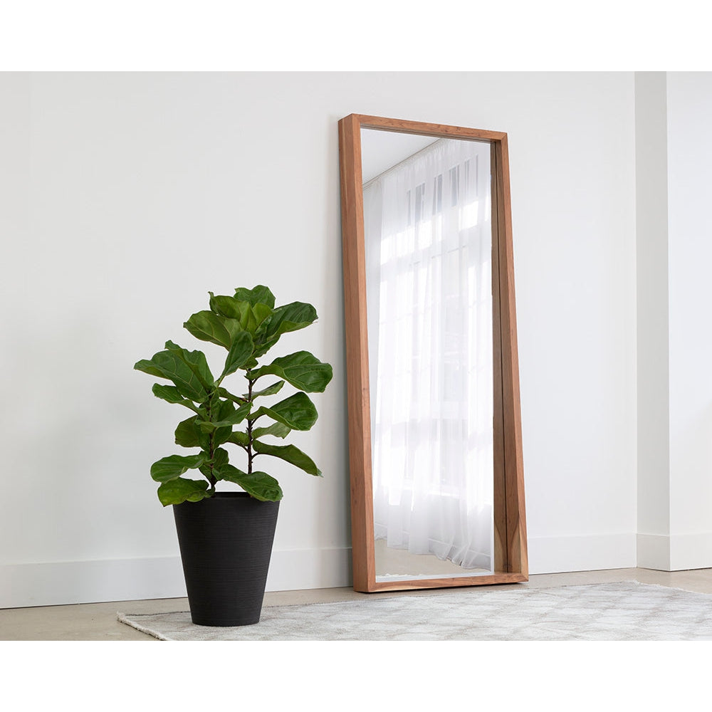 Fresno Floor Mirror - Narrow - Home Elegance USA