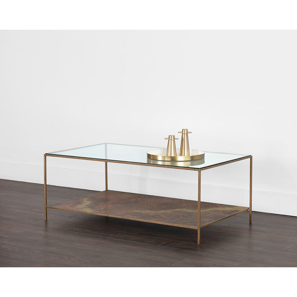 Concord Coffee Table - Rectangular - Home Elegance USA