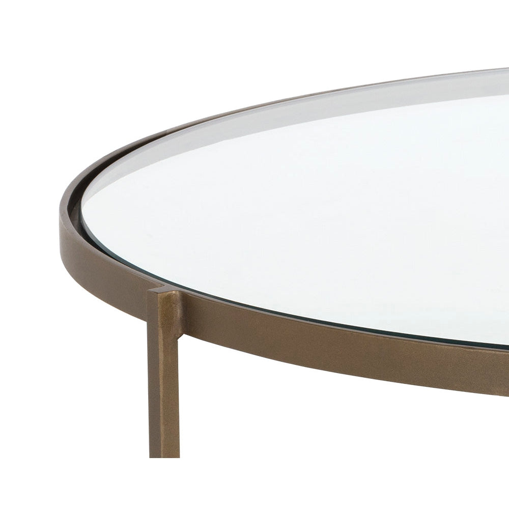 Concord Coffee Table - Round - Home Elegance USA