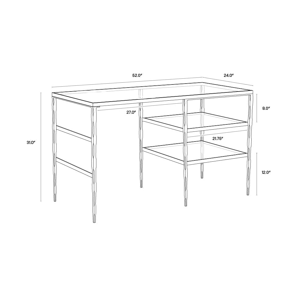 Bruna Desk - Home Elegance USA