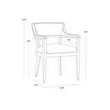 Brylea Dining Armchair | Sunpan | Home Elegance USA