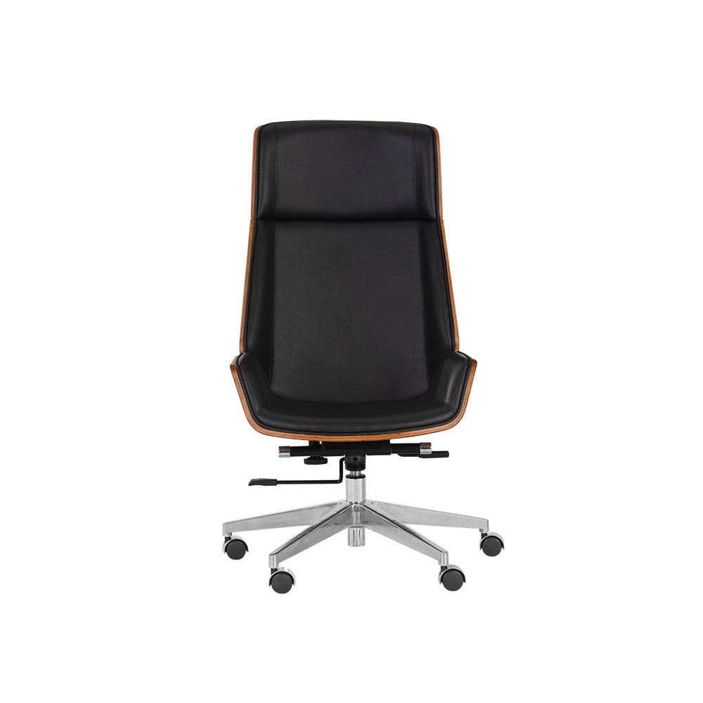 Rhett Office Chair - Dillon Black - Home Elegance USA