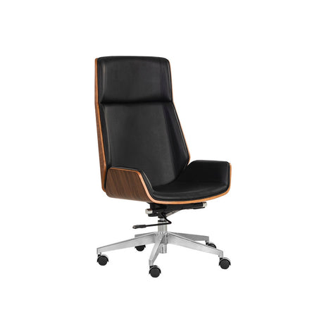 Rhett Office Chair - Dillon Black - Home Elegance USA