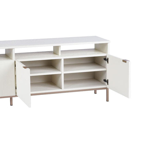 Ambrose Modular Media Console And Cabinet - Home Elegance USA