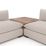 Four Hands Westwood 4 Pc Sectional With Corner Table