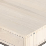 Four Hands Trey L-Shaped Desk System With Filing Cabinet