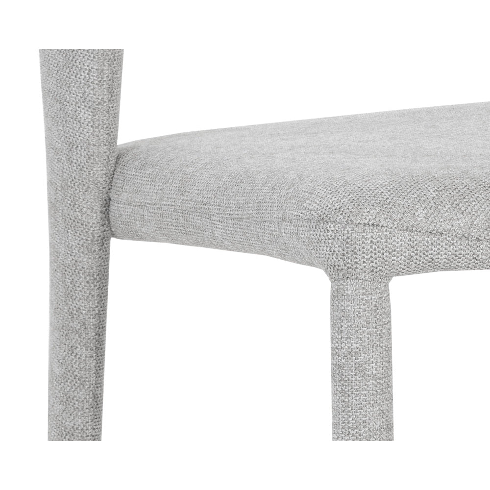 Romina Dining Chair - Belfast Heather Grey - Home Elegance USA