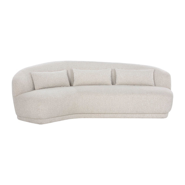 Soraya Sofa - Dove Cream - Home Elegance USA