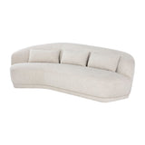 Soraya Sofa - Dove Cream - Home Elegance USA