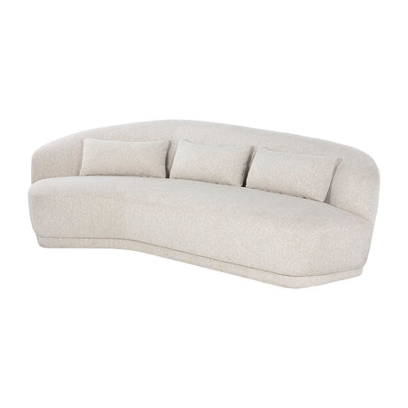 Soraya Sofa - Dove Cream - Home Elegance USA