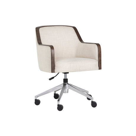 Foley Office Chair - Effie Linen - Home Elegance USA