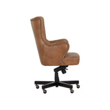 Hubert Office Chair - Tobacco Tan - Home Elegance USA