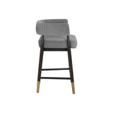 Callem Counter Stool - Antonio Charcoal - Home Elegance USA